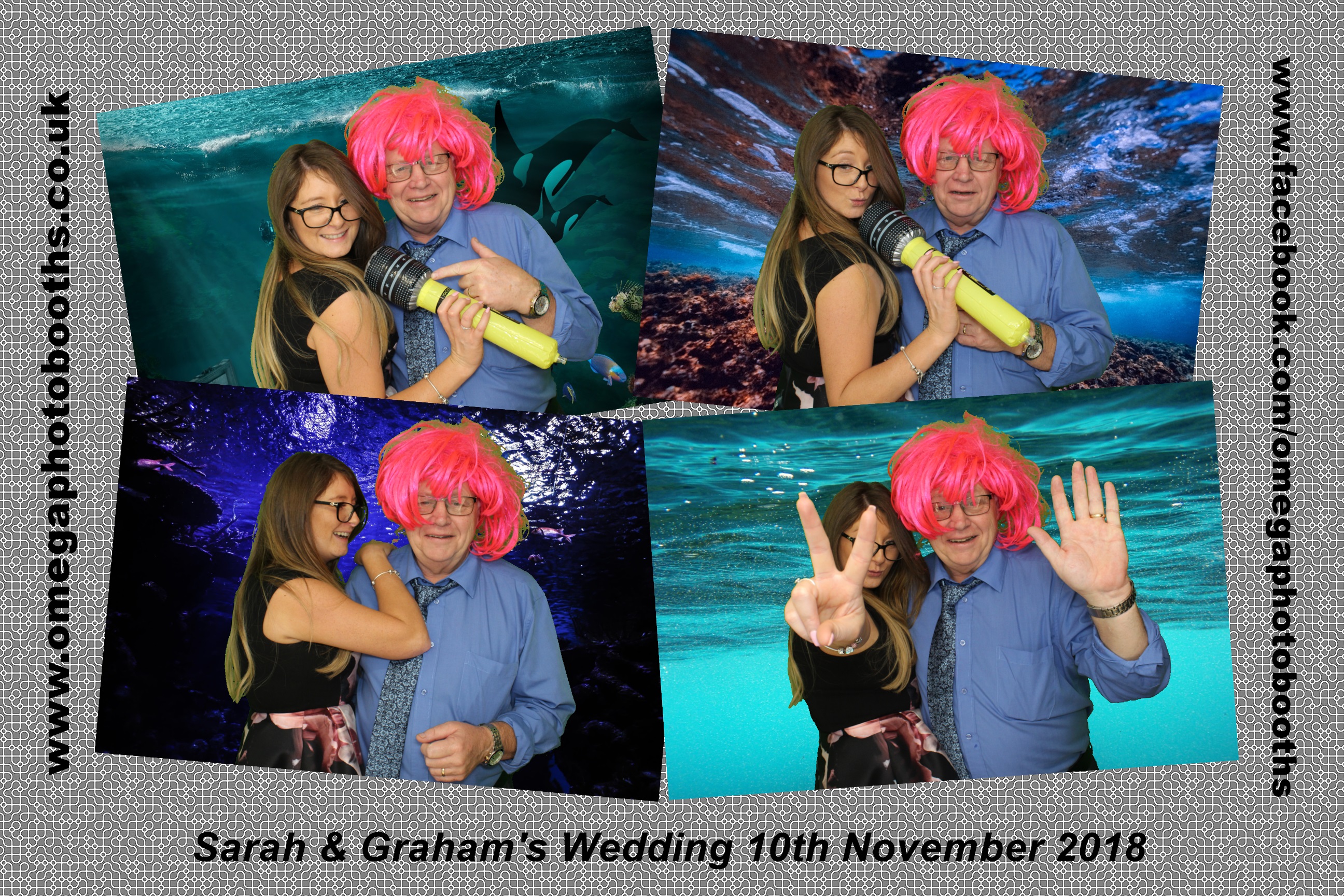 Sarah and Graham’s wedding | View more photos from the event at gallery.omegaphotobooths.co.uk/u/Omega-Photobooths/Sarah-and-Graham’s-wedding